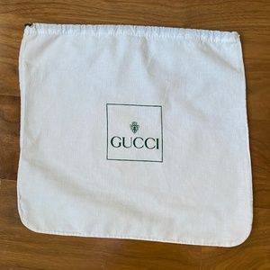 Gucci Dust Bag 14x13 Inches